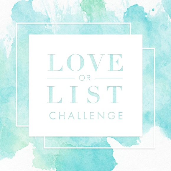 Other - Love or List Challenge: May Edition